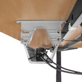 LSG Pacer M5 with Dual Motor Automatic Standing Desk 150cm in Oak/Black and Cable Management - Extra Image