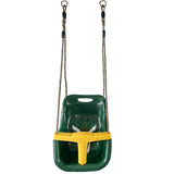 Lifespan Kids Baby Seat - Green & Yellow (Short Rope, 54cm) - Side View