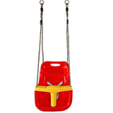 Lifespan Kids Baby Seat - Red & Yellow (Short Rope, 54cm) - Side View