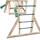 Lifespan Kids Kingston Cubby House with 2.2m Green Slide - Extra Image