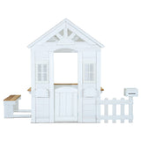 Lifespan Kids Teddy V2 Cubby House White - Front View