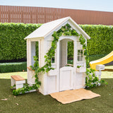 Lifespan Kids Teddy V2 Cubby House White - Side View
