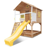 Lifespan Kids Warrigal Cubby House - Yellow Slide - Side View