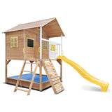 Lifespan Kids Warrigal Cubby House - Yellow Slide - Top-Down View