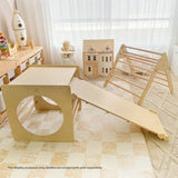 Lifespan Kids Pikler Climbing Triangle - Rear View