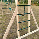 Lifespan Kids Daintree 2-in-1 Monkey Bars & Swing Set - Extra Image