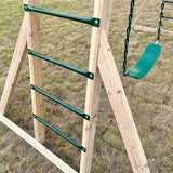 Lifespan Kids Daintree 2-in-1 Monkey Bars & Swing Set - Extra Image