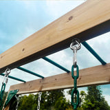 Lifespan Kids Daintree 2-in-1 Monkey Bars & Swing Set - Extra Image