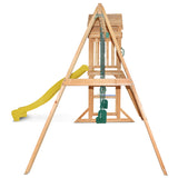 Lifespan Kids Albert Park Play Centre with Yellow Slide - Low Angle