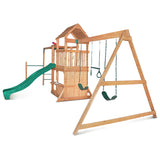 Lifespan Kids Coburg Lake Play Centre with Green Slide - Front View
