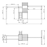 Lifespan Kids Coburg Lake Play Centre with Green Slide - Extra Image