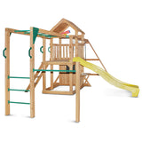 Lifespan Kids Coburg Lake Play Centre with Yellow Slide - 45-Degree Angle