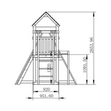 Lifespan Kids Coburg Lake Play Centre with Yellow Slide - Extra Image