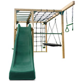 Lifespan Kids Orangutan Climbing Cube Jungle Gym Play Centre + Green Slide - 45-Degree Angle
