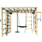 Lifespan Kids Orangutan Climbing Cube Jungle Gym Play Centre - Front View