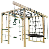Lifespan Kids Orangutan Climbing Cube Jungle Gym Play Centre - Top-Down View