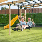 Lifespan Kids Orangutan Climbing Cube Jungle Gym Play Centre + Yellow Slide - Extra Image