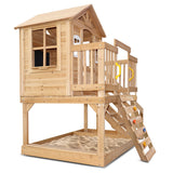 Lifespan Kids Silverton Play Centre With Rock Climbing Wall - Side View