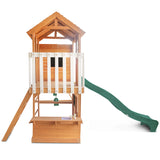 Lifespan Kids Springlake Play Centre With 2.2m Green Slide - Rear View