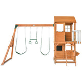 Lifespan Kids Springlake Play Centre With 2.2m Yellow Slide - Side View