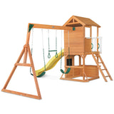 Lifespan Kids Springlake Play Centre With 2.2m Yellow Slide - 45-Degree Angle