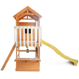Lifespan Kids Springlake Play Centre With 2.2m Yellow Slide - Rear View