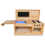 Lifespan Kids Eden Outdoor Play Kitchen - 45-Degree Angle
