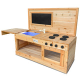 Lifespan Kids Eden Outdoor Play Kitchen - Low Angle