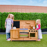 Lifespan Kids Eden Roma Outdoor Play Kitchen - Close-Up Angle