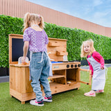 Lifespan Kids Eden Roma Outdoor Play Kitchen - Low Angle