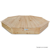 Lifespan Kids Grand Octagonal Sandpit Timber Cover Only - Side View