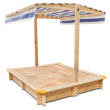 Lifespan Kids Joey Sandpit with Canopy - Front View