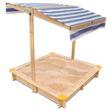 Lifespan Kids Joey Sandpit with Canopy - Rear View