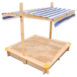 Lifespan Kids Joey Sandpit with Canopy - Low Angle
