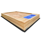 Lifespan Kids Mighty Sandpit with Wooden Cover - Rear View