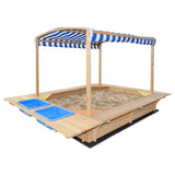 Lifespan Kids Playfort Sandpit with Canopy - 45-Degree Angle