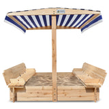 Lifespan Kids Skipper Sandpit with Canopy - Front View