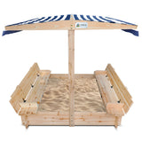 Lifespan Kids Skipper Sandpit with Canopy - Top-Down View