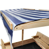 Lifespan Kids Skipper Sandpit with Canopy - Low Angle