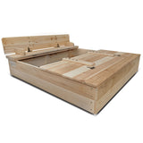 Lifespan Kids Strongbox 2 Square Sandpit - Side View