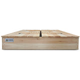 Lifespan Kids Strongbox 2 Square Sandpit - Rear View