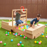 Lifespan Kids Wrangler Retractable Sand & Play - Side View