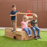 Lifespan Kids Wrangler Retractable Sand & Play - Top-Down View