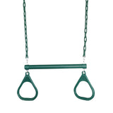 Lifespan Kids Pallas Play Tower with Metal Swing Set in Green Slide - Extra Image