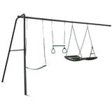 Lifespan Kids Pallas Swing Set Frame Add-on (Frame Only) - Front View