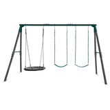 Lifespan Kids Titan Commercial Steel Swing Set - Side View