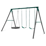Lifespan Kids Titan Commercial Steel Swing Set - Top-Down View