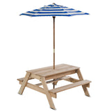 Lifespan Kids Sunrise Sand & Water Table with Umbrella - Top-Down View