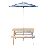 Lifespan Kids Sunset Picnic Table with Umbrella - Front View