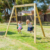 Lifespan Kids Holt 2 Double Swingset - Top-Down View